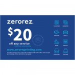 Gift Card - Additional Services (pack of 250)